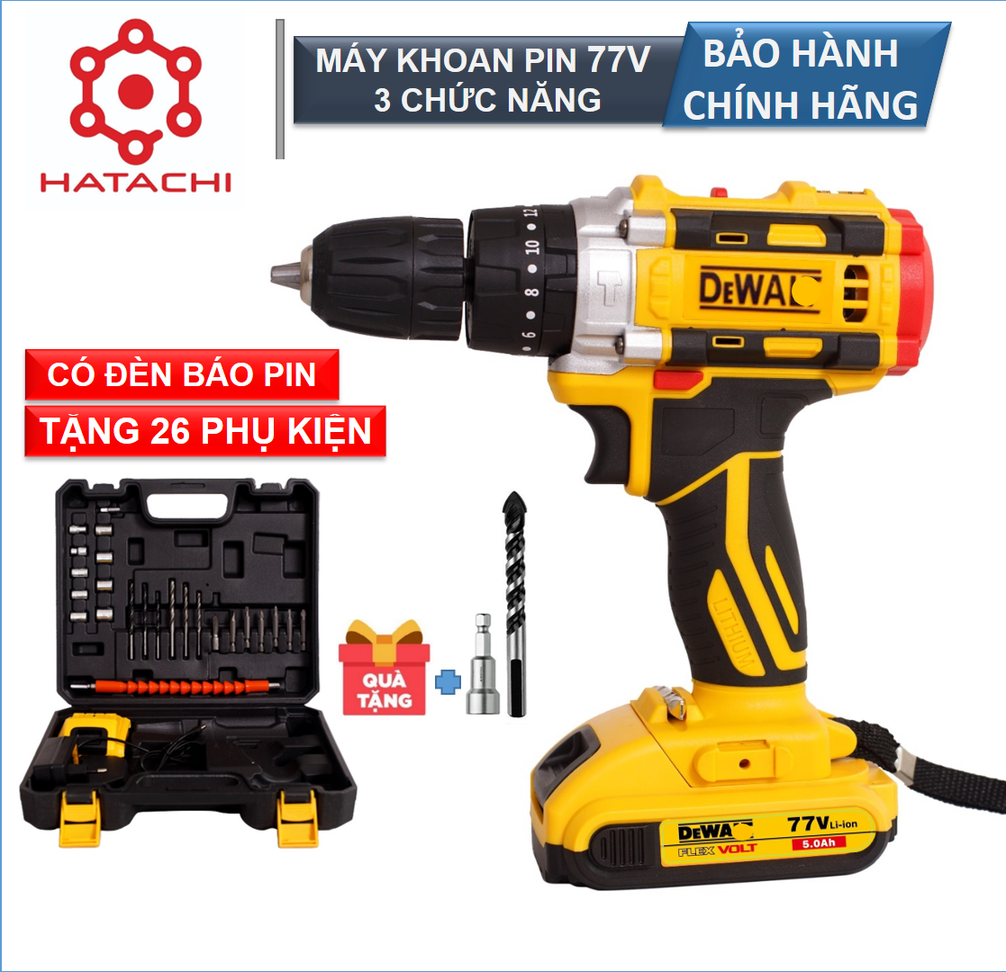 Máy khoan pin | lõi đồng 100% | pin cao cấp | khoan tường | bắn vít | khoan sắt | máy khoan có búa