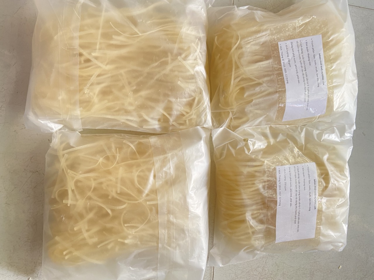 Phở Khô Bắc Dai Ngon Hương Lúa  gói 500gr