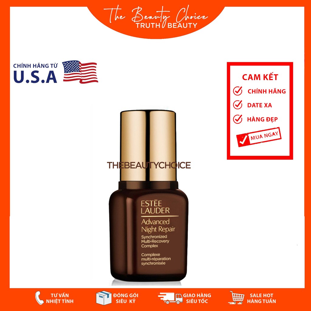 Tinh chất Estee Lauder Advanced Night Repair (7ml) chất lượng sản phẩm đảm bảo và cam kết hàng đúng như mô tả
