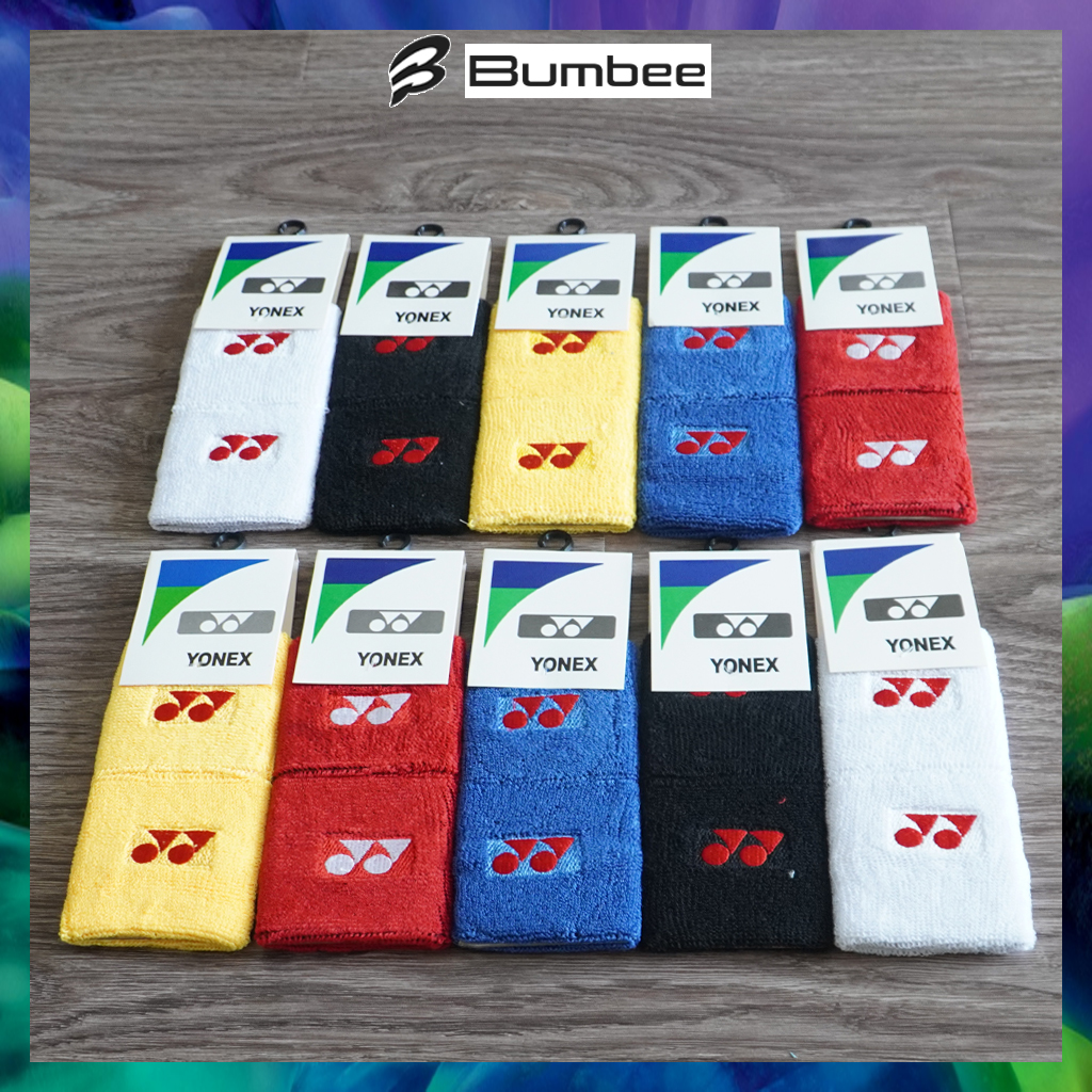 Chặn mồ hôi tay Yonex, băng cổ tay chống ra mồ hôi trong cầu lông