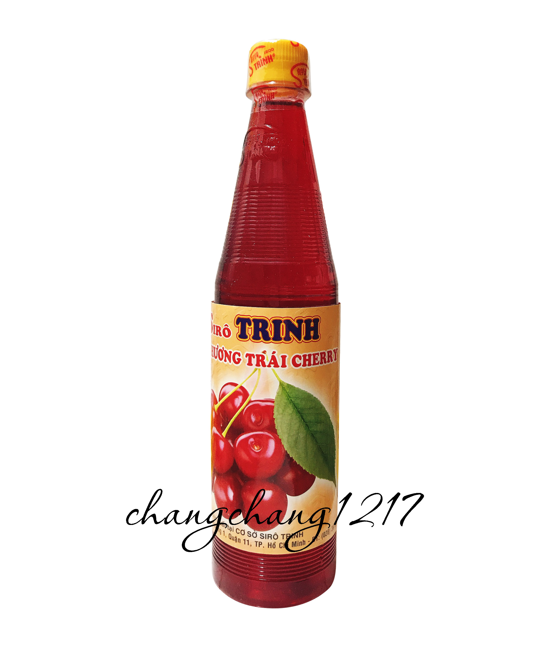 Siro Trinh Cherry Chai 600ml