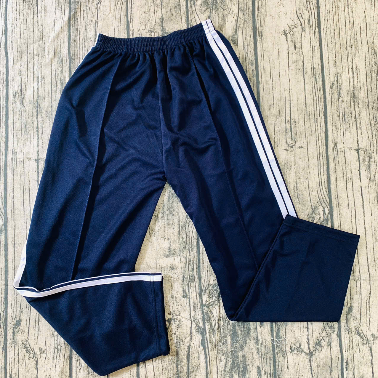 Cheap Blue and Black Gymnastics Pants for Men and Women Students – School Standard