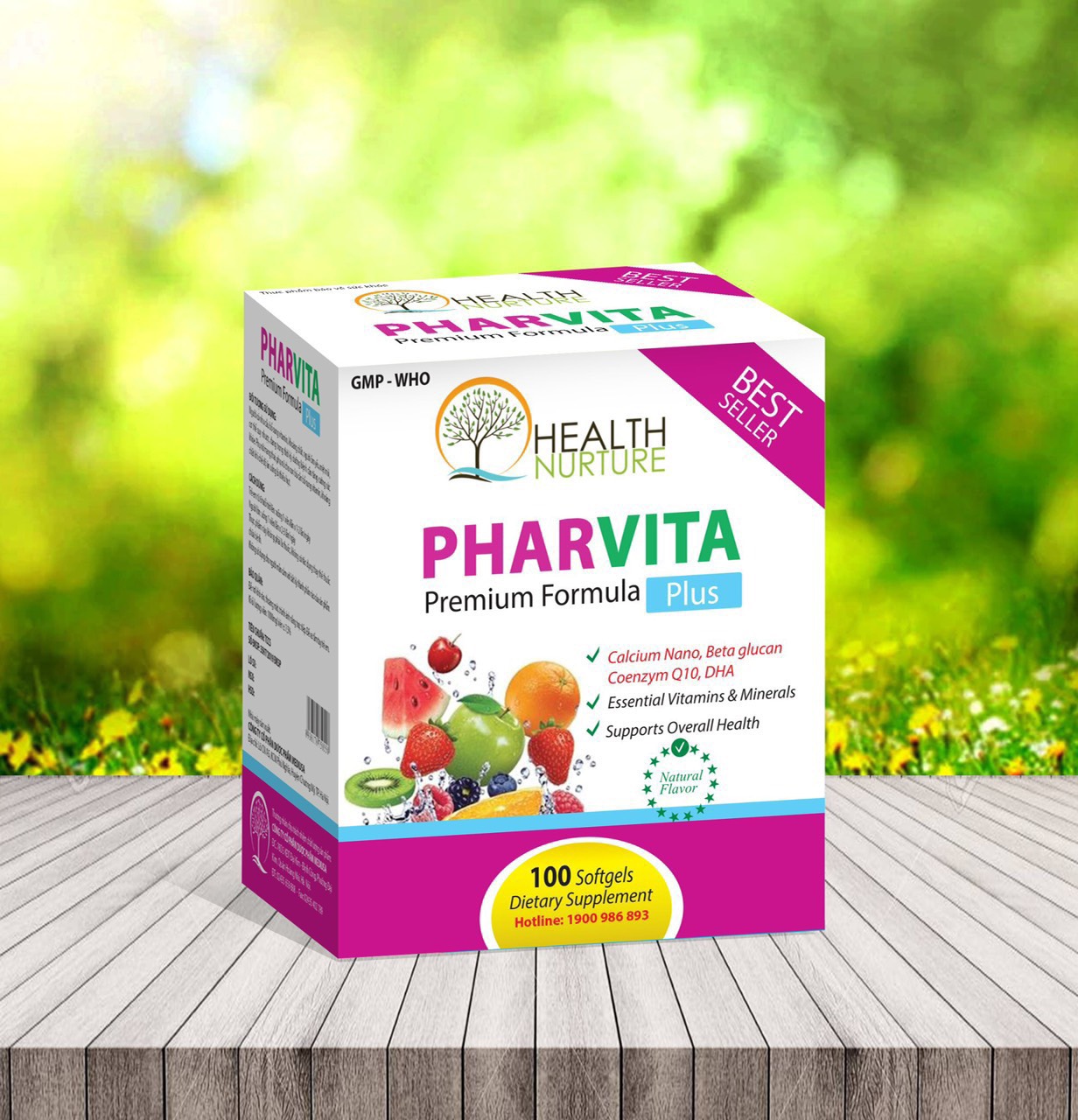 Pharvita Plus Bổ Sung Vitamin Khoáng Chất Cần Thiết Cho Cơ Thể