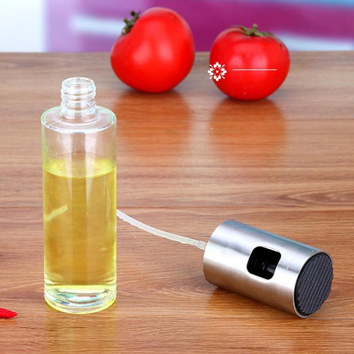 Bình xịt dầu ăn thuỷ tinh 100ml