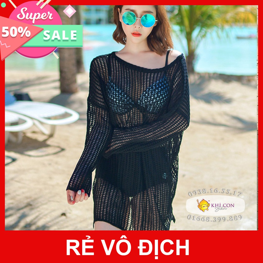 [CÓ SẴN] Áo lưới form rộng đi biển