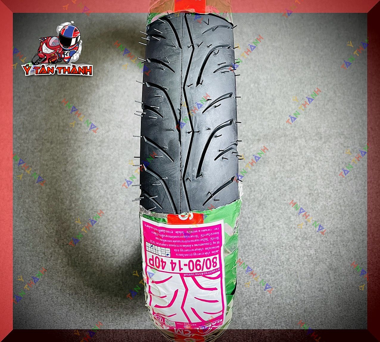 Vỏ Lốp Trước Xe Vario,Vision,Ab,Click Camel Gai Irc Số 80/90-14 Ms 78