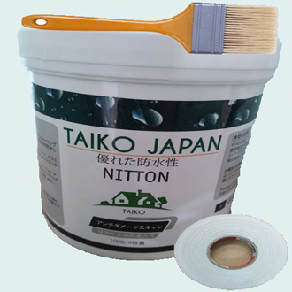 keo chống thấm nước cho tường, nhà vệ sinh, bê tông khe tường hiệu quả tặng kèm 1 chổi quét sơn và 3m  vải