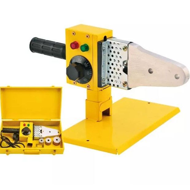 Bộ Máy hàn nhiệt ống nhựa PPR công suất cao 600W, với 3 bộ đầu hàn 20, 25, 32 (mm)