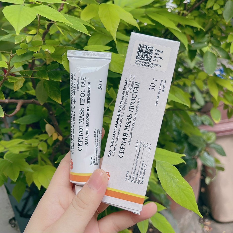 Kem Trị Mụn Lưu Huỳnh Cephar Nga tác dụng nhanh chóng làm giảm nhanh tiết bã nhờn, dùng cho các trường hợp vảy nến, ghẻ ngứa loại bỏ hiệu quả cao các loại mụn xấu xí ngừa mụn