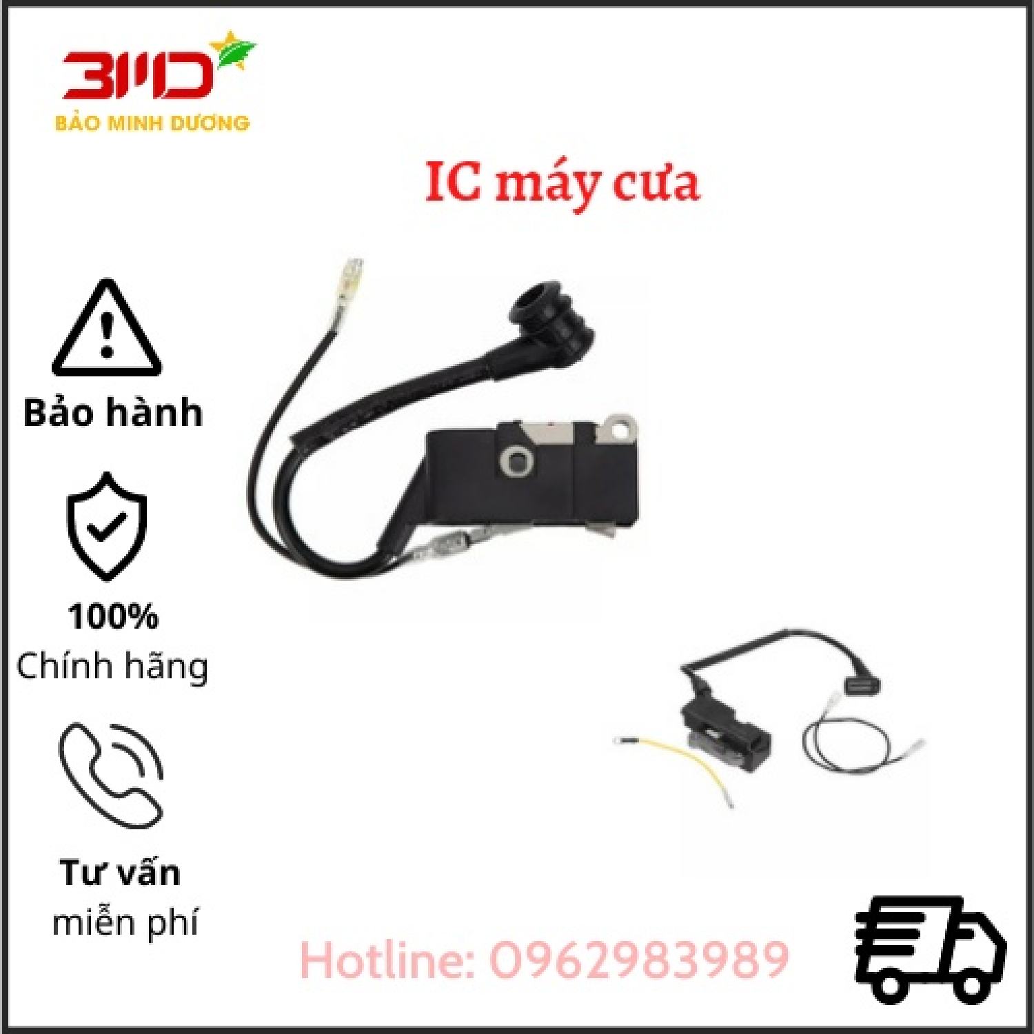 Cuộn đánh lửa/ic máy cưa xích 365/5200 - điện máy bảo minh dương