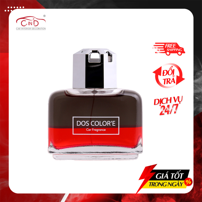 Nước hoa ô tô air-q dos colore q54-1 white musk 95ml - nhập khẩu chính hãng