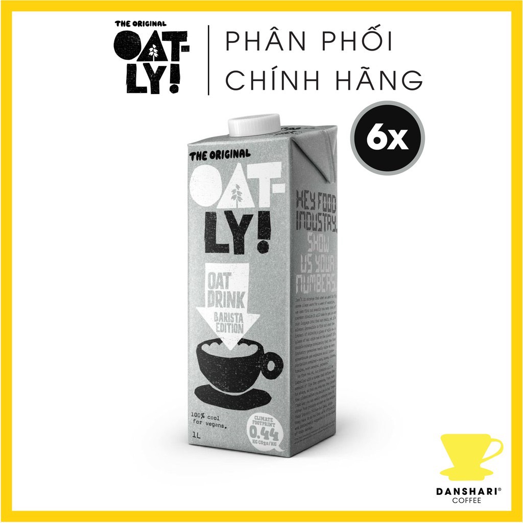 - Sữa Yến Mạch Oat Milk Oatly Barista Edition