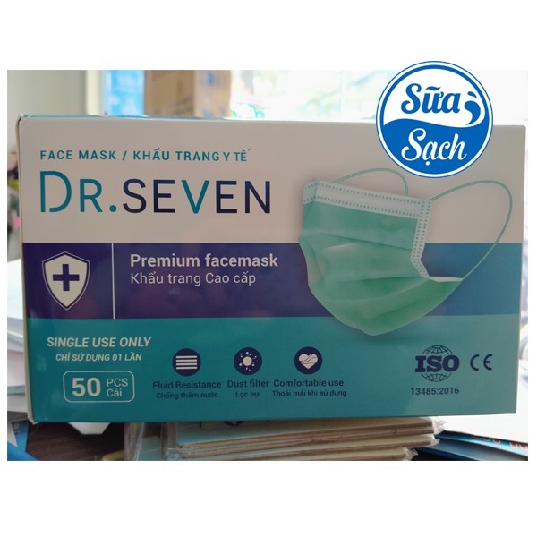 Khẩu trang y tế 4 lớp cao cấp dr.seven