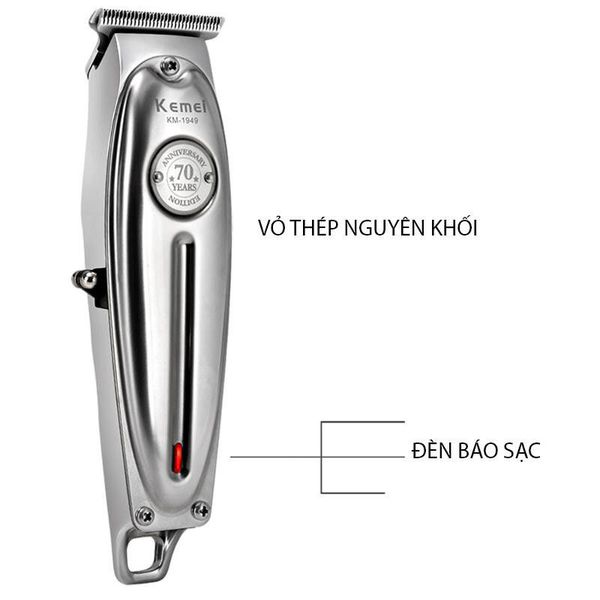 Tông đơ bấm viền công suất 5w nguyên khối kemei KM 1949