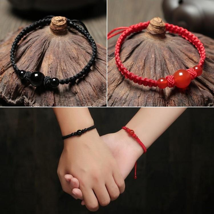 Vòng tay nữ nam lắc tay nữ nam may mắn như ý vtg9