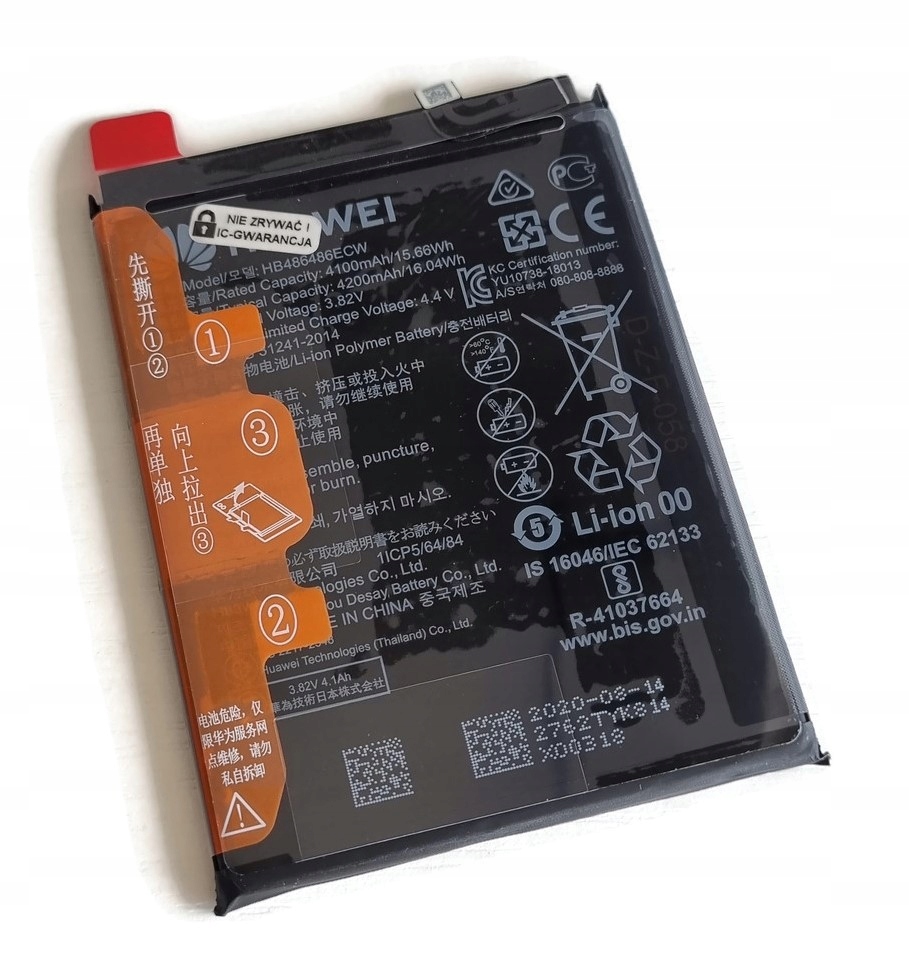 Pin huawei p30 pro / mate 20 pro / p30 hb486486ecw