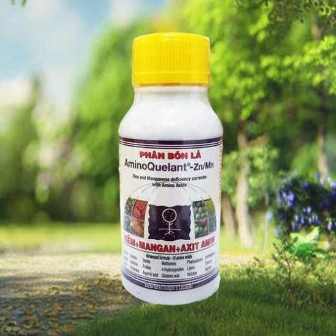Phân bón vi lượng Kẽm Mangan Axit amin Aminoquelant Zn/Mn 100ml cho hoa rau củ