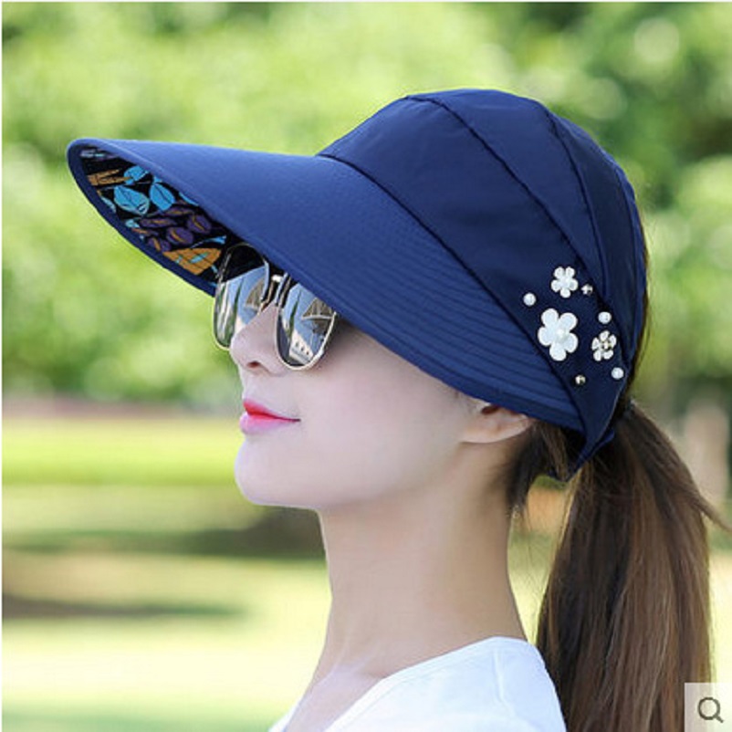 MŨ VÀNH RỘNG CHỐNG NẮNG MŨ DU LICH TIỆN LỢI GẤP GỌN NHIỀU MÀU_Mũ rông vành mũ nữ du lích mũ chống nắng mũ nón