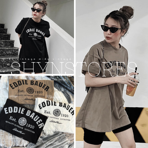 Áo thun tay lỡ Unisex - áo thun nam nữ Shynstores form rộng túi zip cao cấp