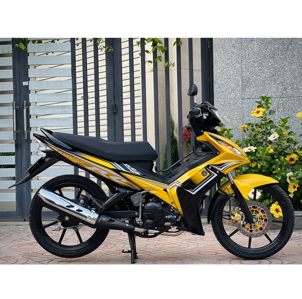 Tem rời dán xe exciter 2010 mẫu rc vàng đen