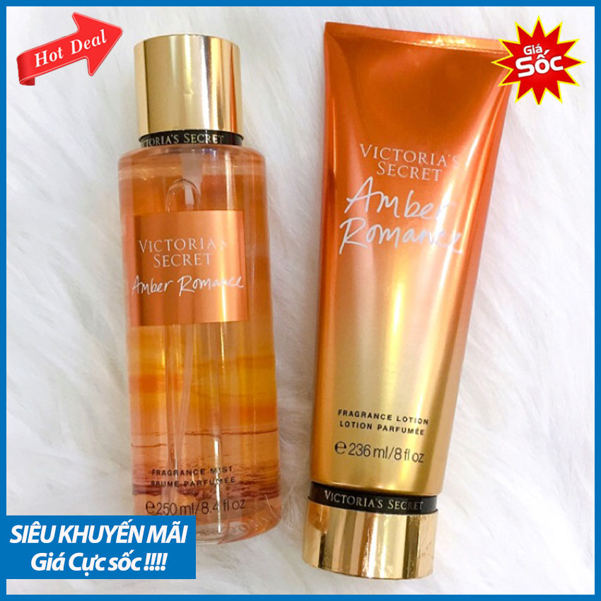 Set Dưỡng Thể và XỊT THƠM TOÀN THÂN VICTORIA’S; Mùi hương sang trọng, thấm nhanh, không gây nhờn rít, mùi hương thoang thoảng không quá nồng, tạo thiện cảm cho những người xung quanh