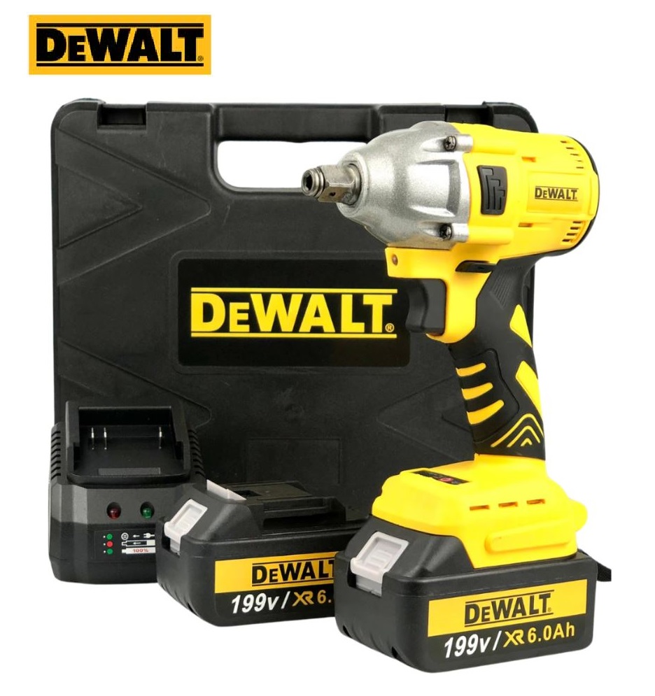 Máy Bắn Bulong, Máy Siết Bu long, Máy Siết Bulong Pin DEWALT 199v Chính Hãng, Động Cơ Không Chổi Than Siêu Khỏe, Siêu Bền Bỉ.