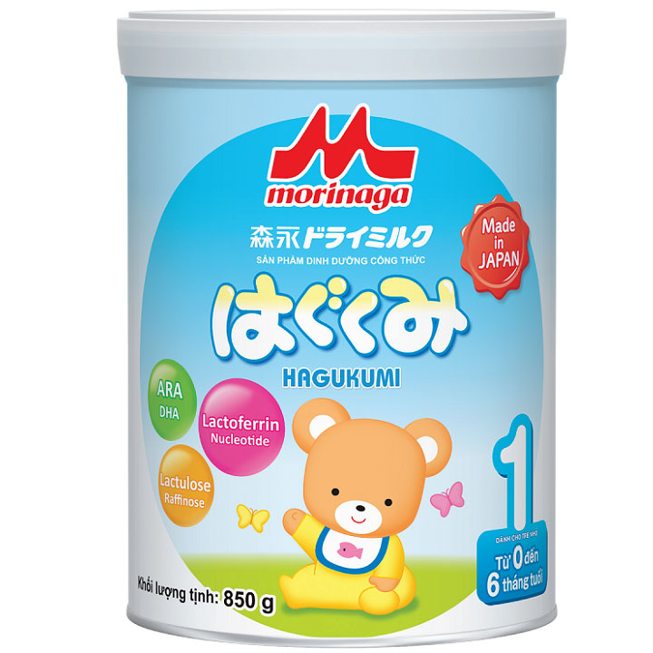 [Thanh lý sốc] Sữa Morinaga số 1 850g nhập khẩu chính hãng Công ty Lê Mây