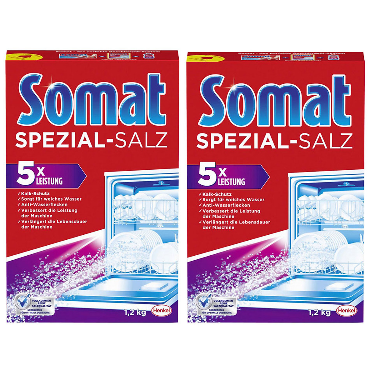 Muối rửa bát Somat 1.2kg dùng cho máy rửa bát