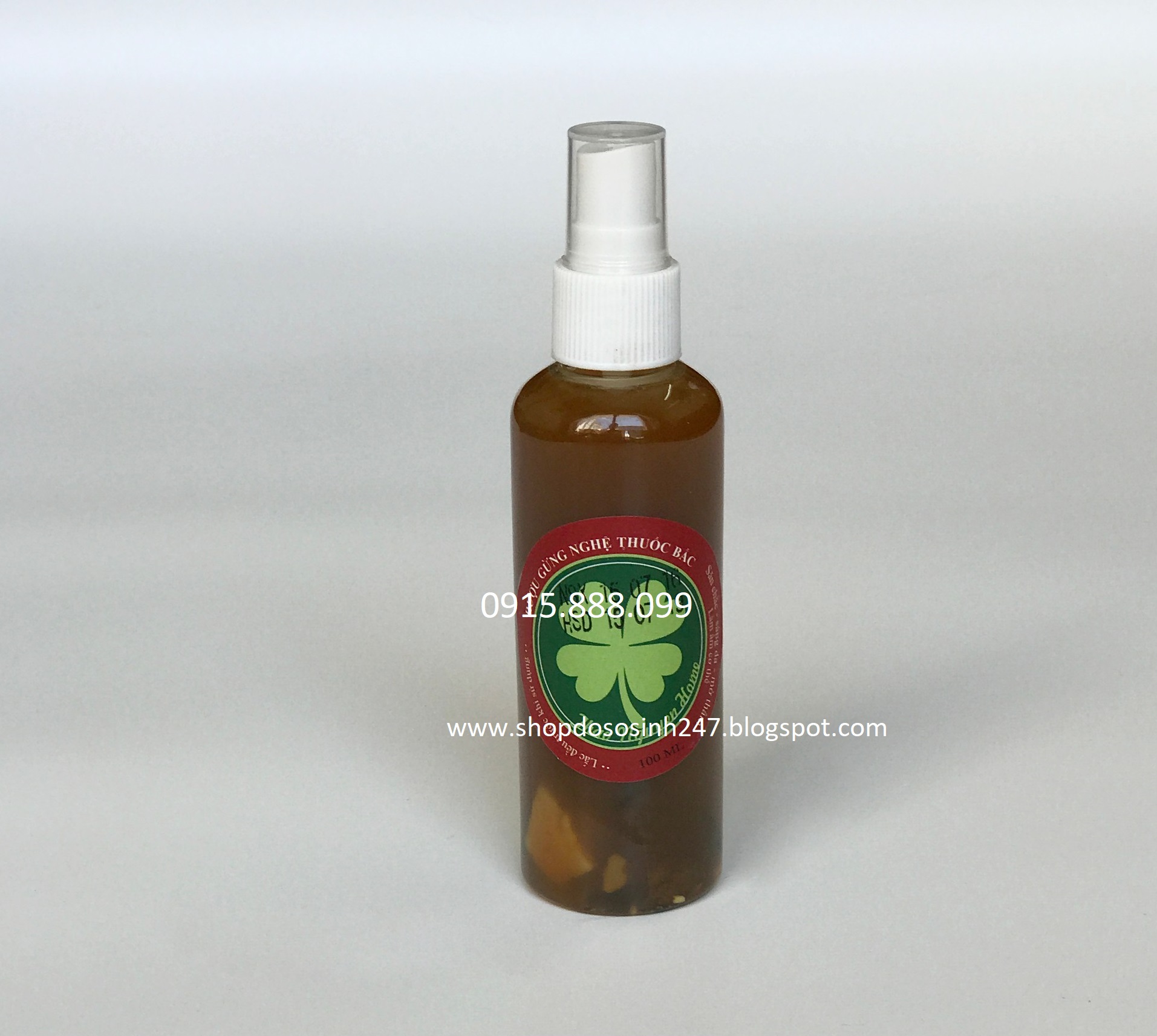 Cốt gừng nghệ hạ thổ Nghệ An phun sương 100ml