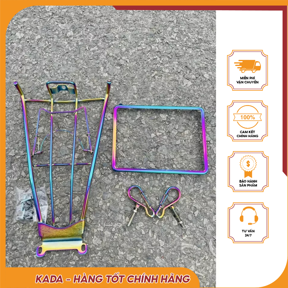 Combo winner titan 7 màu baga + móc bấm + viền biển titan 7 màu winner x 2017-2023 - loại 10 ly- hàng siêu đẹp