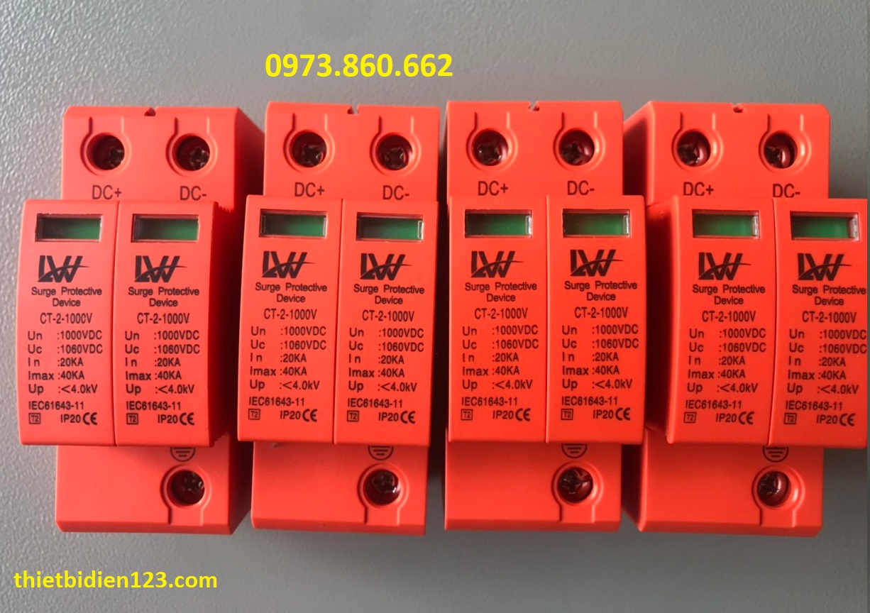 Chống sét DC 2P/4P 1000V