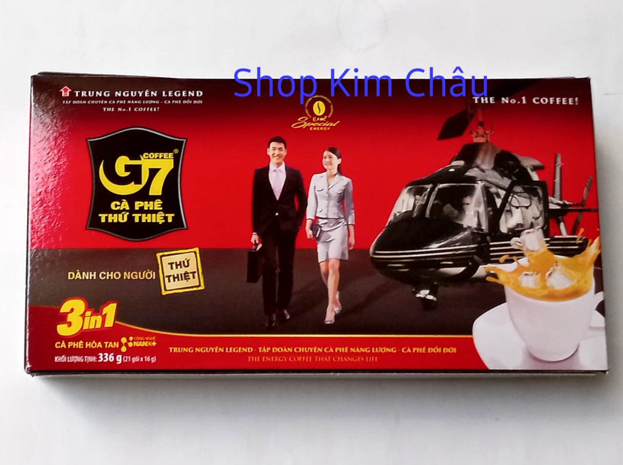 Cà phê hòa tan 3in1 g7 hộp 336g