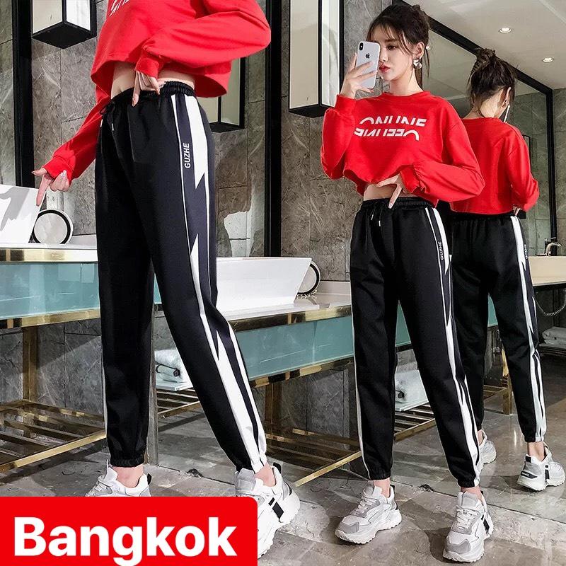 QUẦN JOGGER THỂ THAO THU ĐÔNG NAM NỮ UNISEX TIA SÉT THUN DA CÁ HOT TREND THÁI LAN - TÝ GOLD 2020