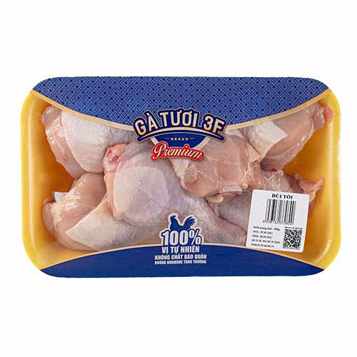 3F Đùi tỏi gà 550g - 600g [HCM]