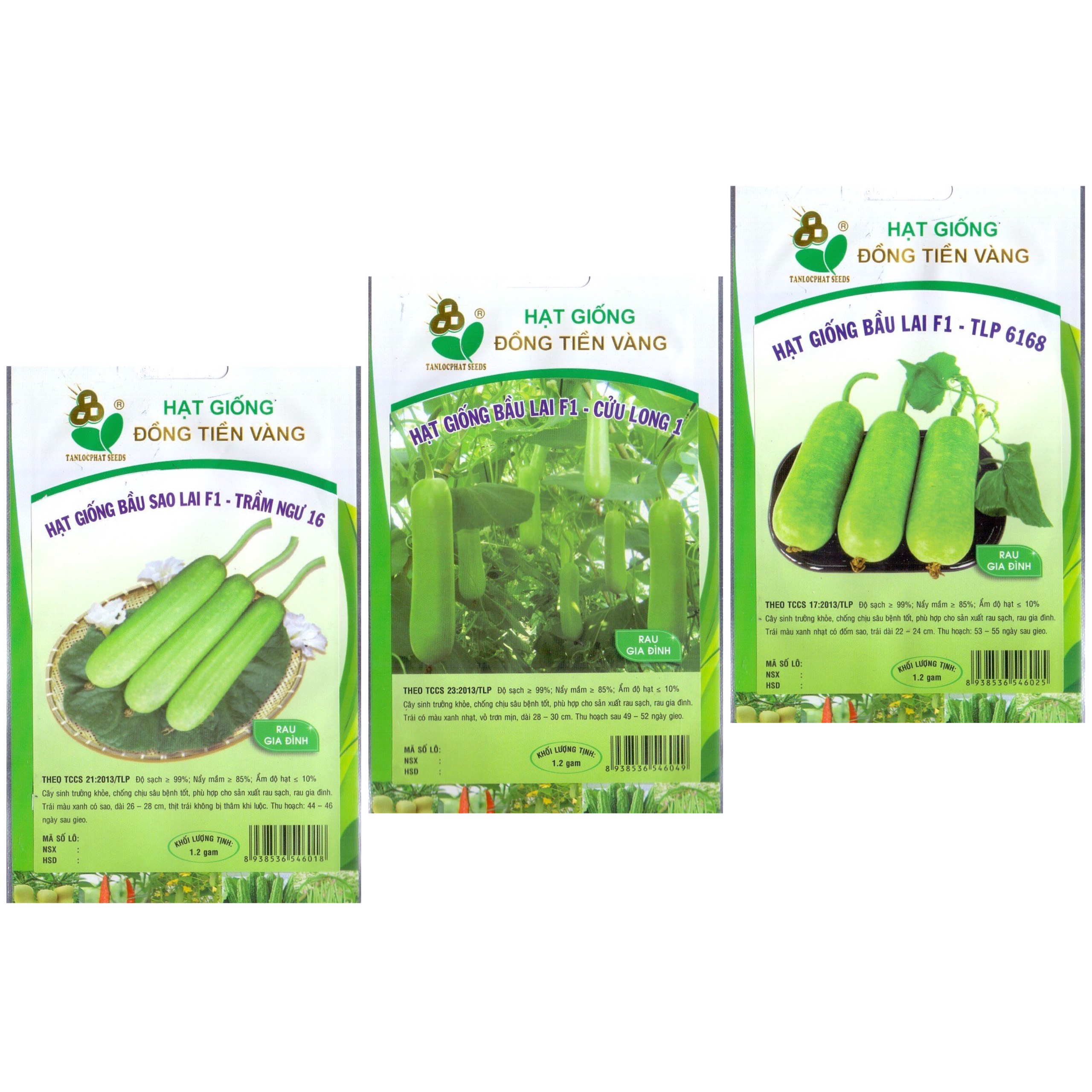 Hạt giống bầu lai/ hạt giống bầu sao lai f1 - hg đồng tiền vàng