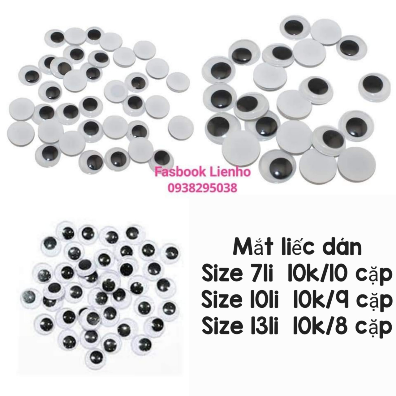 Mắt liếc handmade