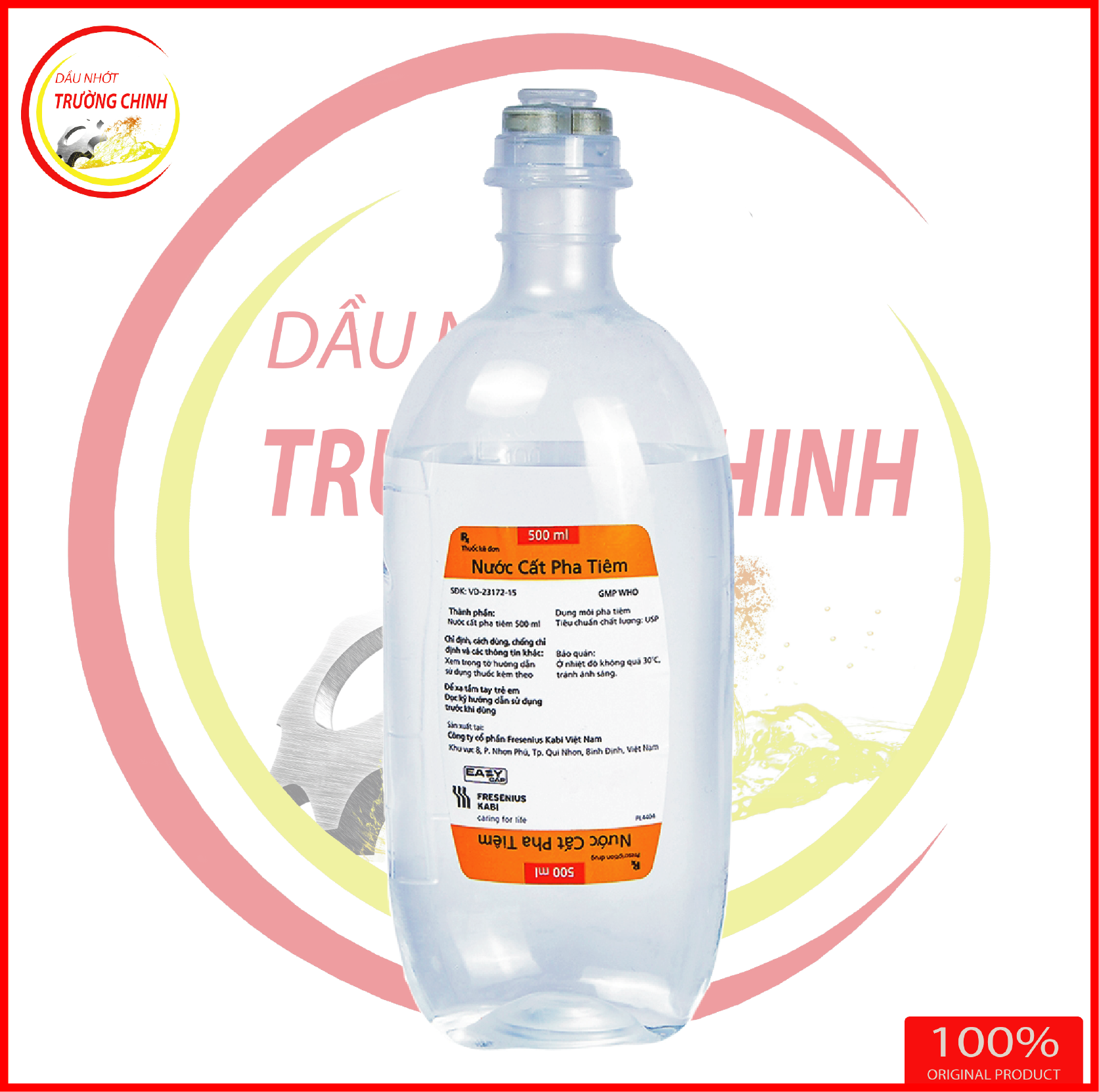 NƯỚC CẤT PHA TIÊM 500ML