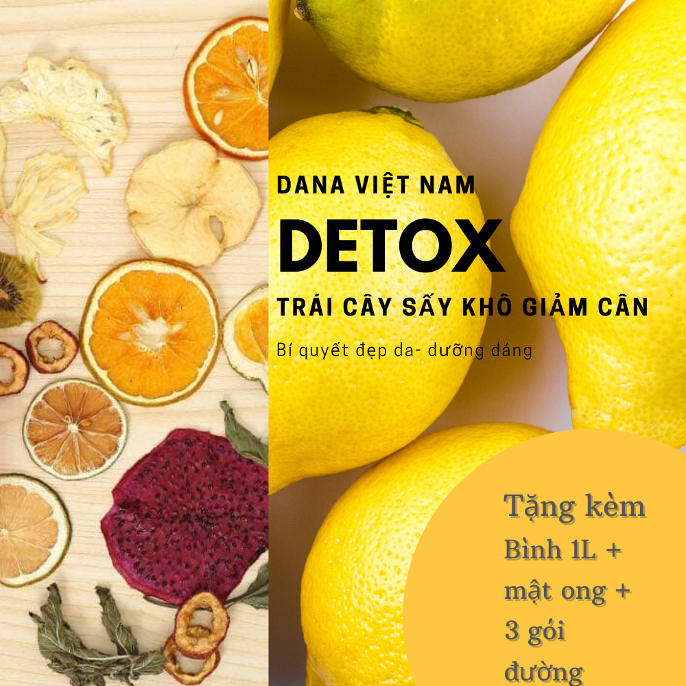 Trà hoa quả sấy khô KOREA - 20 gói - tặng kèm bình nhựa PONGDANG 1lit, mật ong, 3 gói đường - DANA Việt Nam