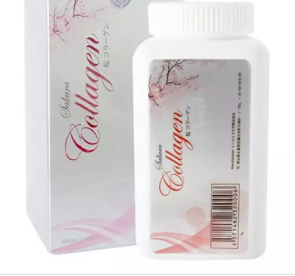 Viên uống Collagen Sakura Nhật Bản (Sakuramin White) Hộp 120 viên