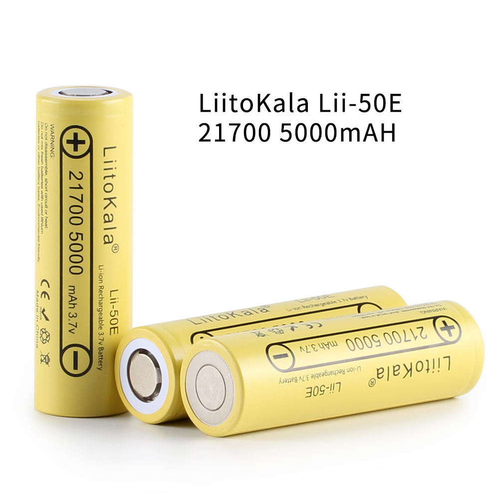 Pinliitokala lii-50e 21700 5000mah