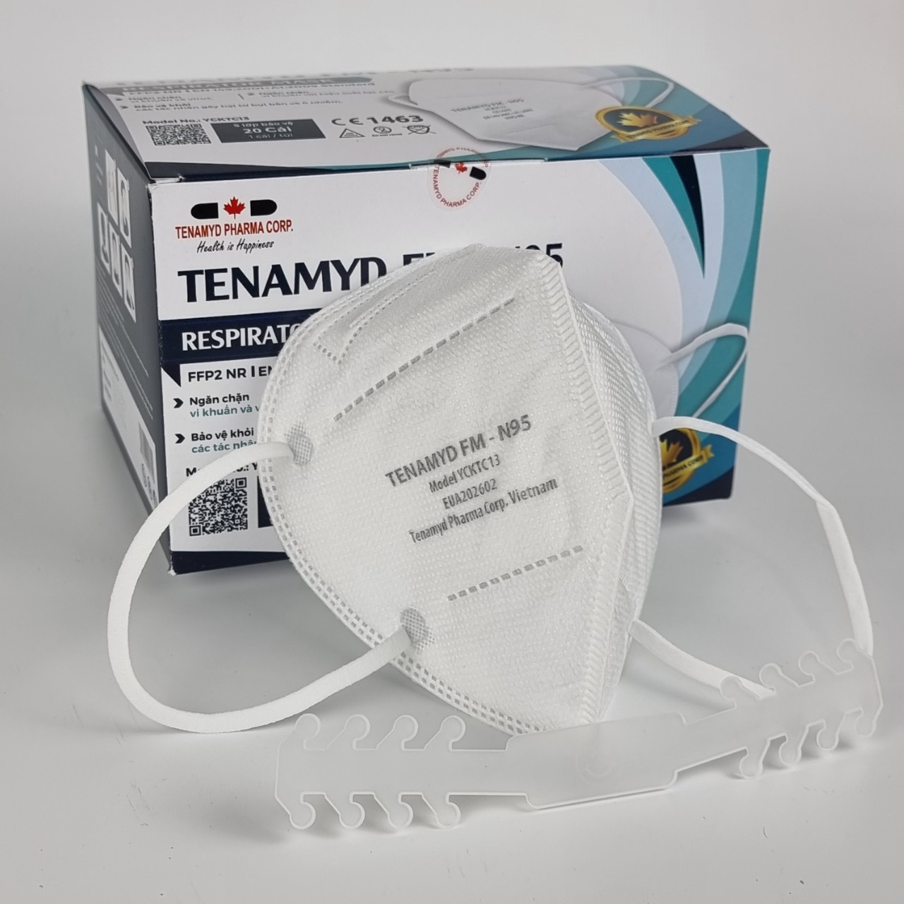 Chính hãng Khẩu trang N95 5 lớp kháng khuẩn TENAMYD FM - N95  Mỗi khẩu