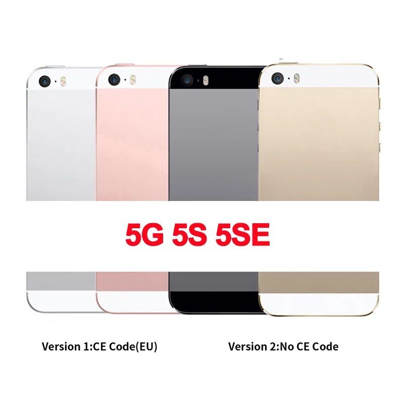 Vỏ điện thoại 5s/5.se đủ màu tặng kèm phím và khay sim new