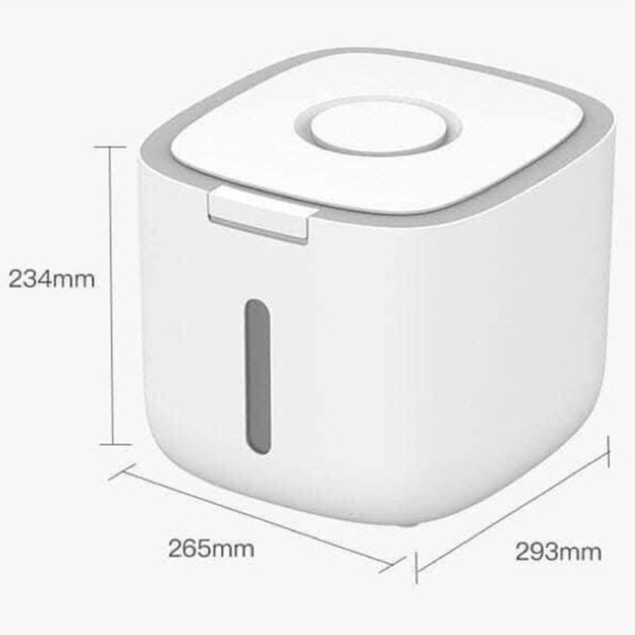 Thùng Đựng Gạo Cao Cấp  ECOCO 5kg & 10kg - Thùng Đựng Gạo Nắp Đậy Thông Minh, Thiết Kế Hiện Đại & Đẹp Mắt, Chất Liệu ABS &PP An Toàn Chống Nước, Chống Ẩm Mốc, Mối Mọt