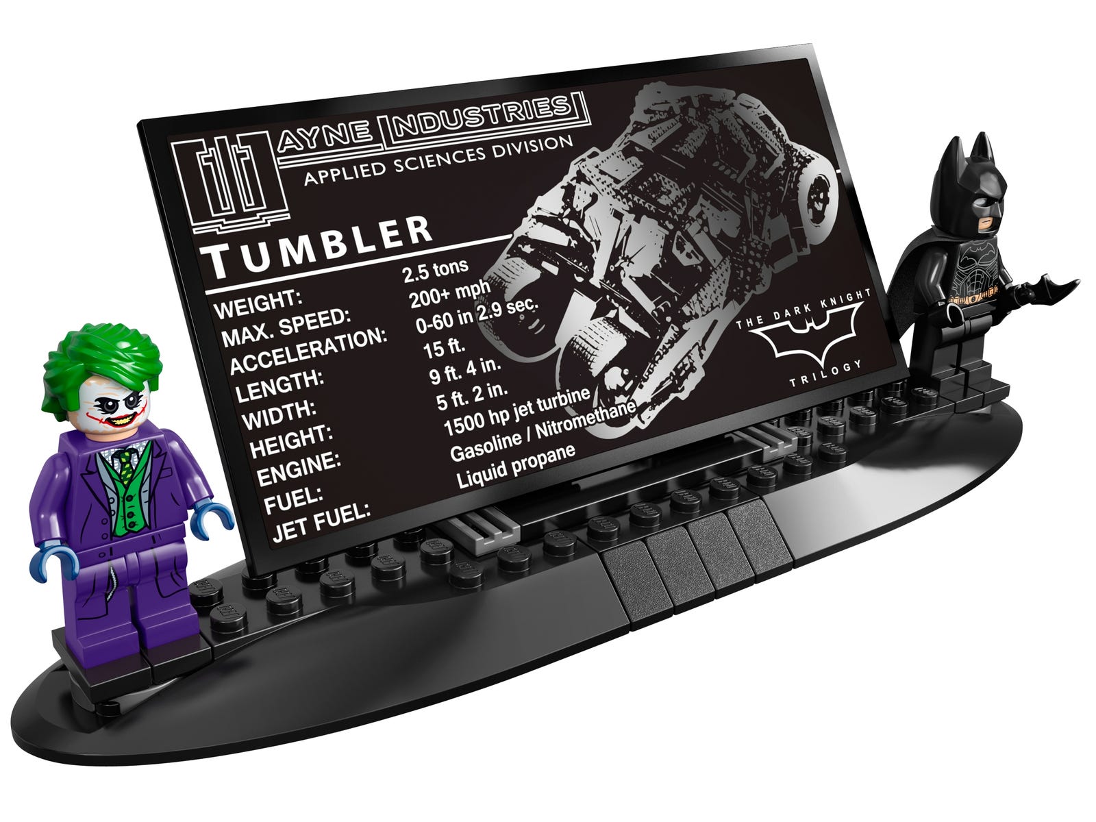 BRICK4U] LEGO BATMAN - 76023 - THE TUMBLER 