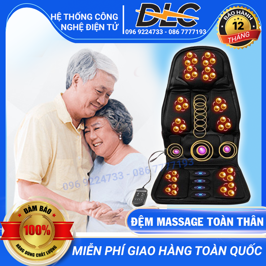 [HCM]Ghế massage - Mua ghế massage - Đệm massage hồng ngoại - Ghế matxa công nghệ nhật bản cho cảm giác massage sâu và chân thực.