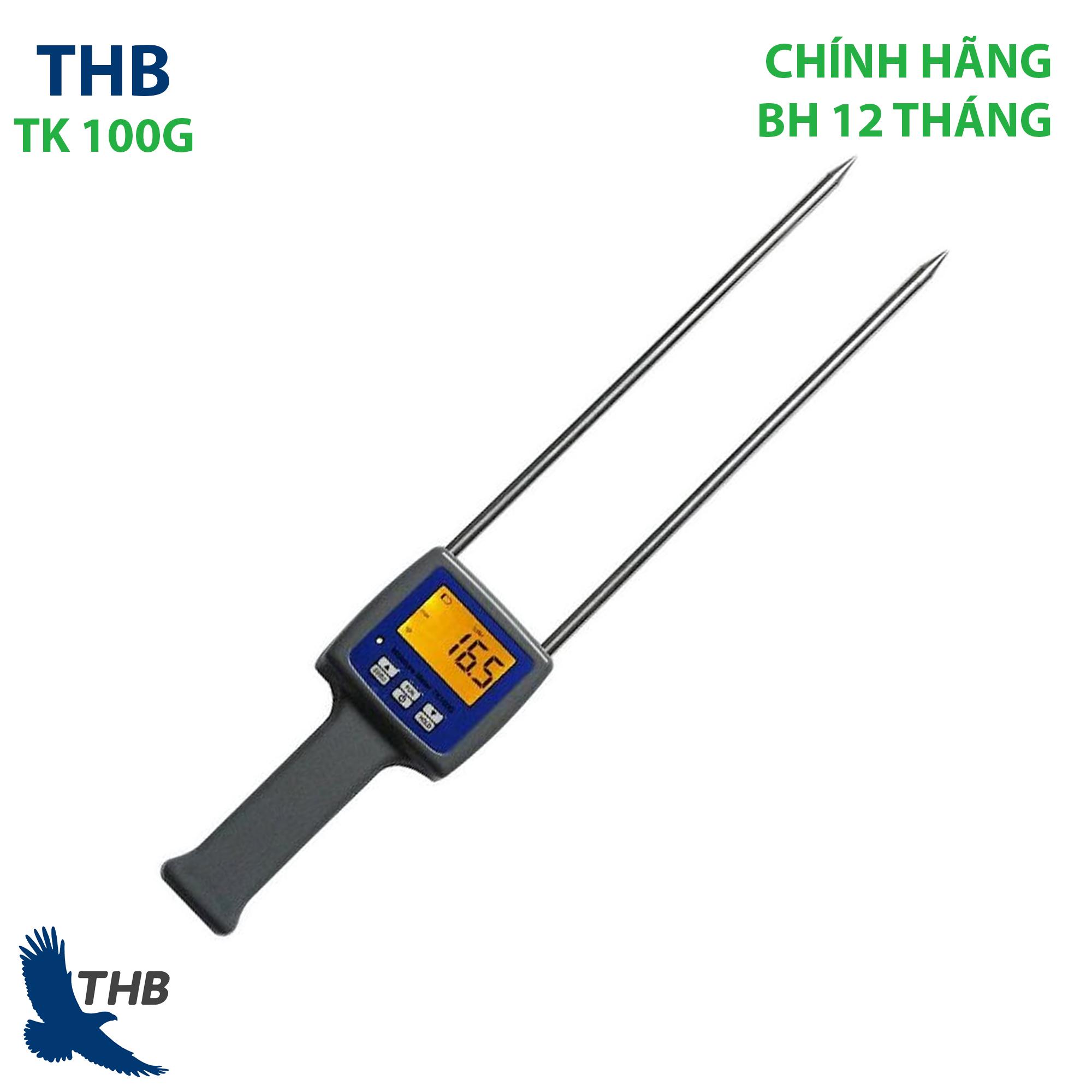 Máy đo độ ẩm hạt ngũ cốc, thóc, lúa mạch, cỏ khô... đậu nành, lúa mỳ tk 100g bảo hành 12 tháng