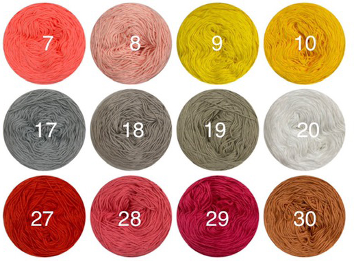 Bảng 3: Len cotton việt nam ctvn sợi 1mm 100gram - Craft Yarn VN