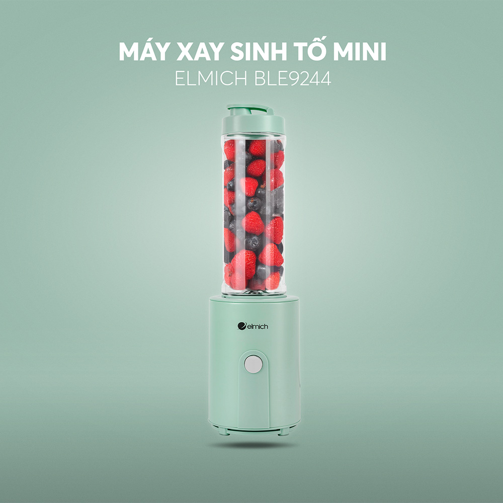 (Chỉ 23.04)Máy xay sinh tố mini Elmich BLE9244