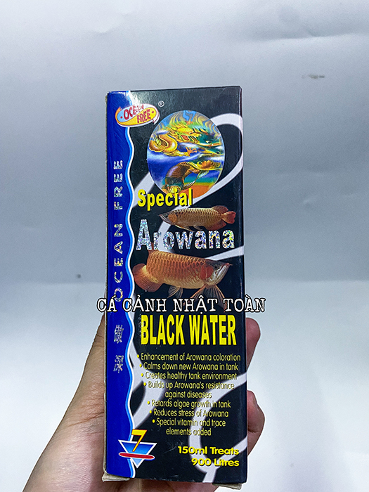 "hoàn tiền đến 10%" special arowana black water số 7 ocean free black water cho cá rồng 150ml