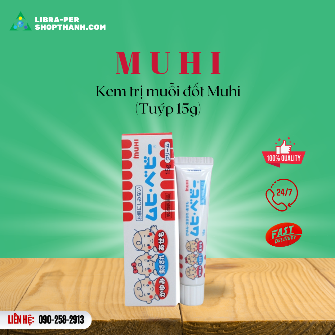 Kem bôi vết muỗi , côn trùng đốt muhi nhật bản - 15g
